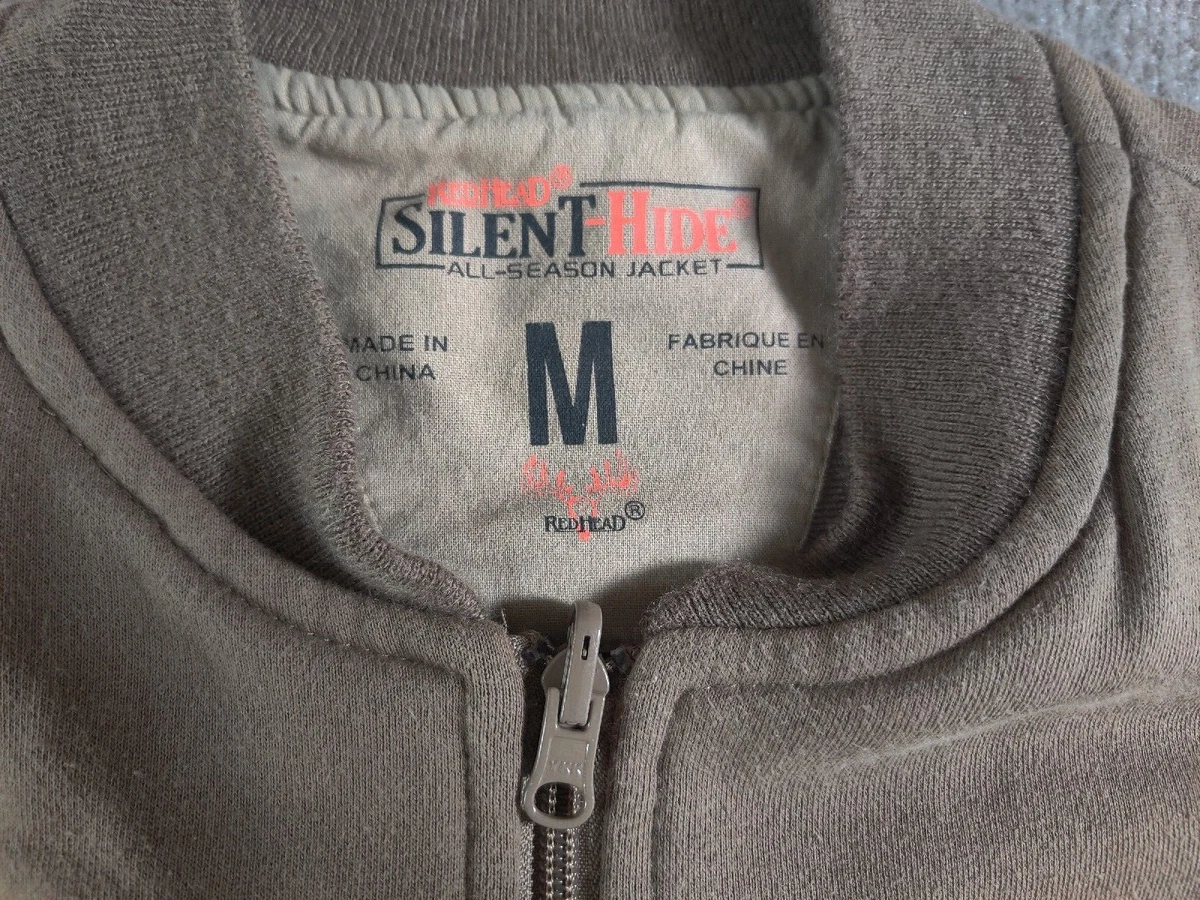 RedHead Silent Hide Mens M All Season Brown Full Zip Outdoor Vest