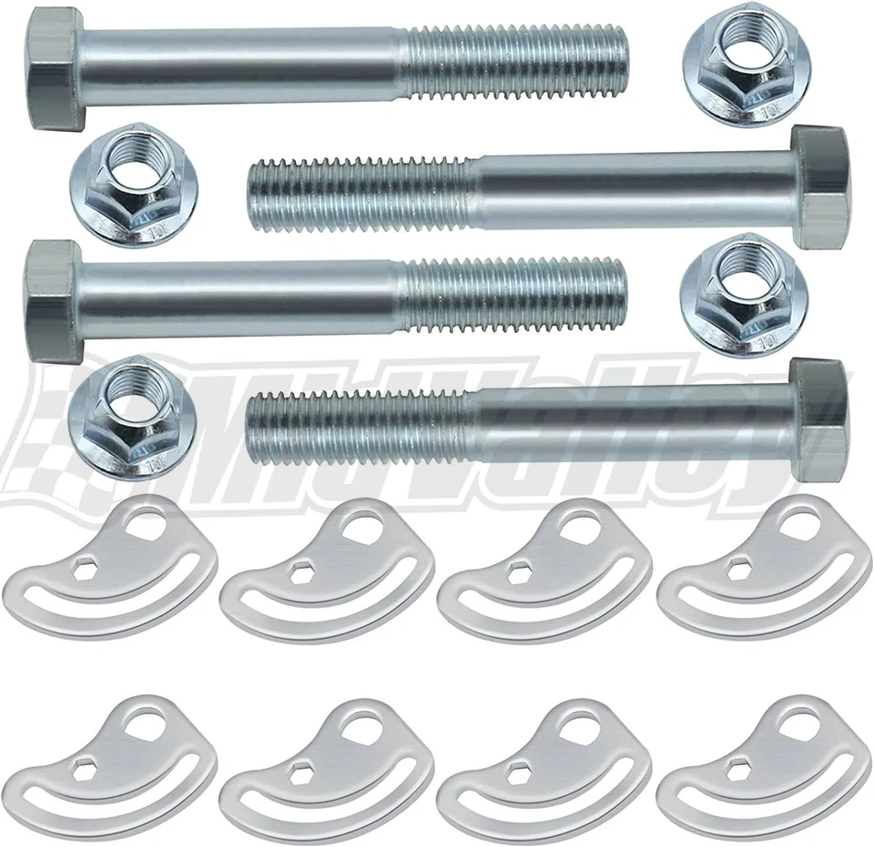 2PCS Control Arm Alignment Camber Bolt Kit For 01-10 Chevrolet Silverado 2500 HD - Изображение 2 из 4