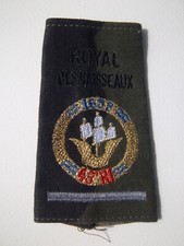 fourreau camouflé épaulette 43 régiment infanterie Lille Royal des Vaisseaux