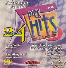 10115 SOUTHERN GOSPEL   CHARTBUSTER KARAOKE CDG LOT TEX