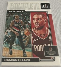 2022-23 Donruss Basketball Damian Lillard Portland Trail Blazers insert #8