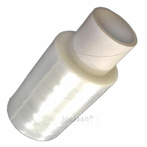 Fuerte Mini Práctica Envoltura Transparente Negro Palet Envolvente Retráctil Película 100mm x 150m