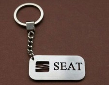 Schl&uuml;sselanh&auml;nger Seat Schl&uuml;sselring hochwertiger Edelstahl 1,5mm