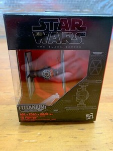 STAR WARS FORCE AWAKENS TITANIUM TOY VEHICLE 2015 NEW TIE FIGHTER FIRST ORDER