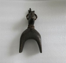 Antica puleggia africana Senufo / Avian Heddle Costa d'Avorio Baule Guro