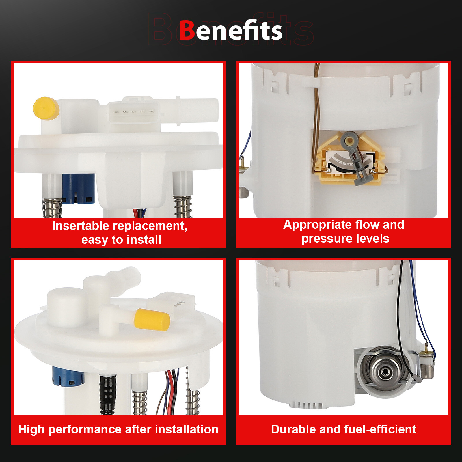 Fits 2016-2019 Infiniti QX80 2017-2019 Nissan Armada Fuel Pump Assembly FG2317