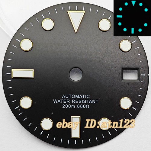 28.5mm Sterile Watch Dial fit NH35 NH36 Mingzhu DG2813 Miyota 8215 ETA2824 2836 - Picture 12 of 14