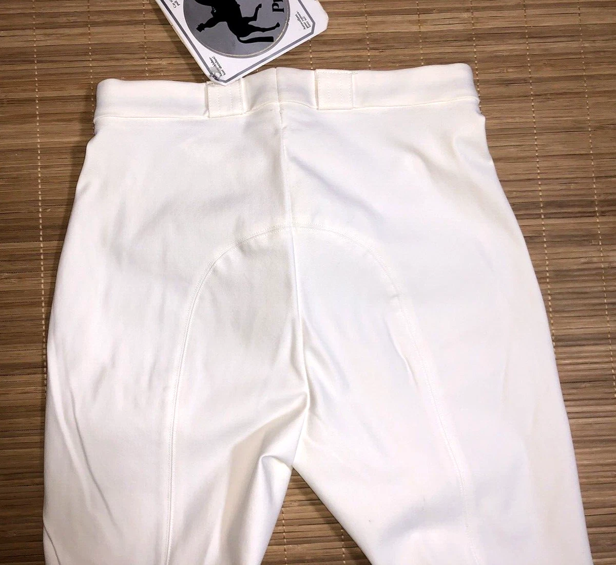 PIKEUR PRINCESSE Turnierreithose Damen Kniebesatz weiss 80 40 44 SCHOELLER 119€