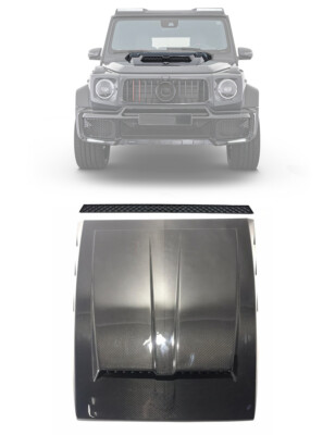 Kohlefaser Haube Schaufelabdeckung G-Klasse MB G63 G550 W464 1 Satz