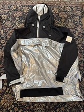 Adidas Stella McCartney Pull On URBXTR Jacket Black And Silver FU0272 Medium New