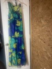 Gorgeous Floral Tiered Maxi Dress Size Small