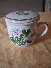 Teetasse mit Sieb + Deckel