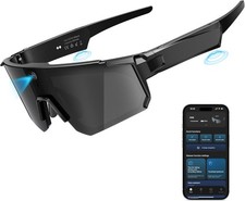 AI Smart Glasses with 4K Camera, Video Recording Sunglasses, ChatGPT Enabled