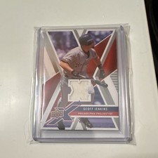 2008 Upper Deck X - Memorabilia Geoff Jenkins #UDXM-GJ (MEM)