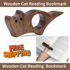 Wooden Pet Reading Bookmark