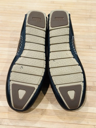 Mocasines de conducción Cole Haan para hombre ZeroGrand Camp sin usar, en caja, puntera clásica de cuero marrón 9,5 M - Imagen 10 de 11