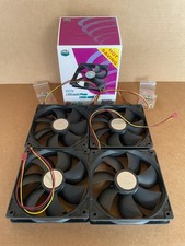 Cooler Master 120 S12 - 120mm Computer Case Fan Silent Fan Set of 4 fans 