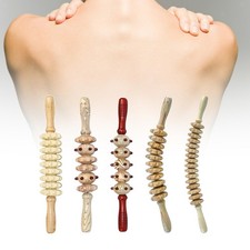 Wooden Massage Roller Multifunctional Professional Portable Handheld Massage