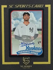 2024 Topps Series 1 BaseBall Rookie Black Parallel/199 Yoendrys Gomez FCBQL