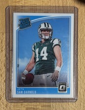 Sam Darnold 2018 Donruss Optic Rated Rookie Rookie Card #151. rookie card picture