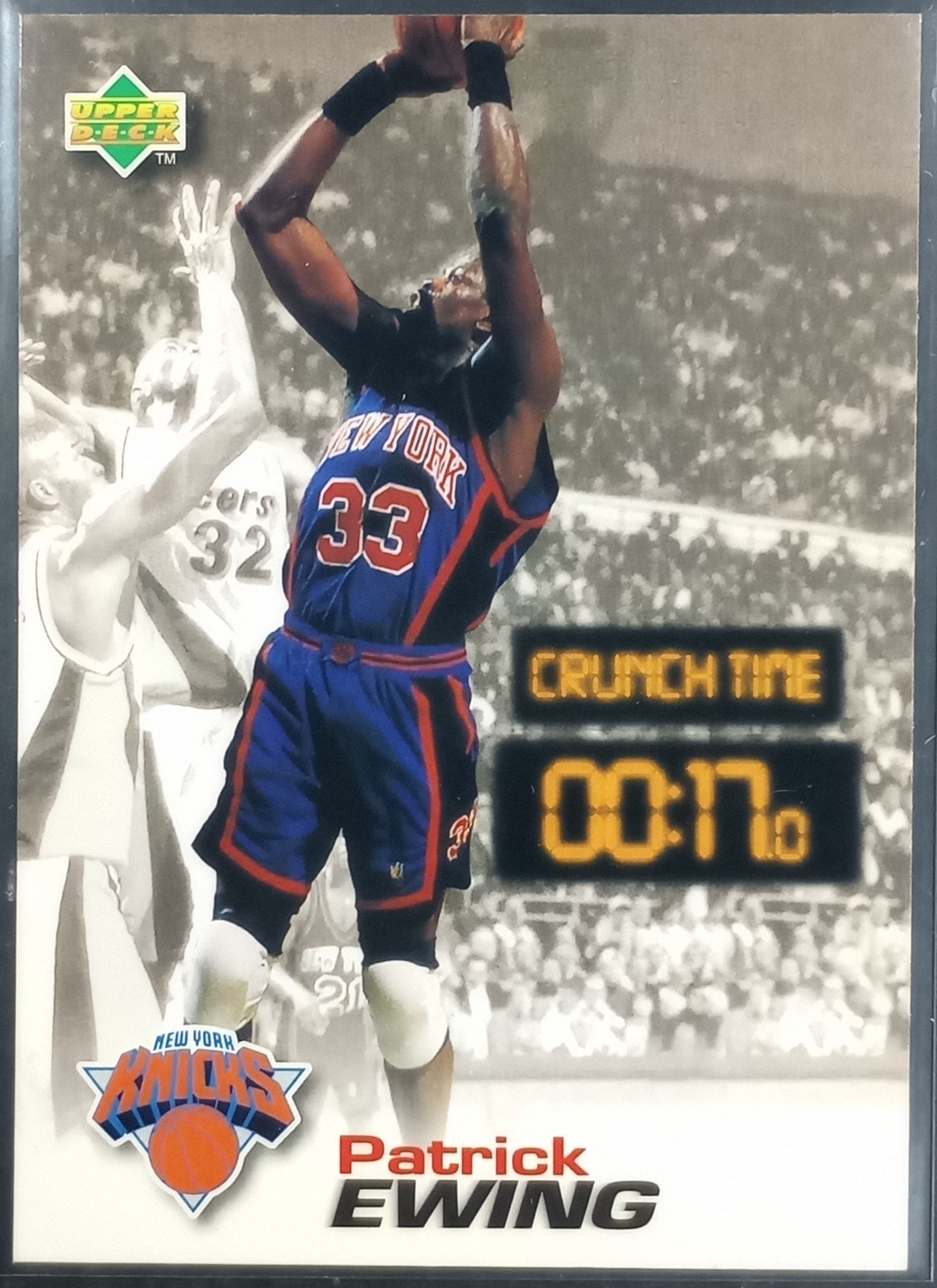 1997-98 Upper Deck Patrick Ewing Nestle Slam Dunk Crunch Time #CT 21