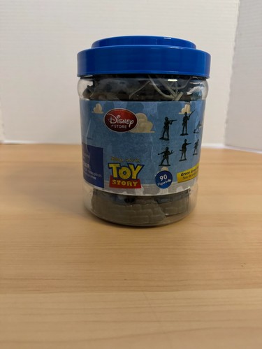 Disney Store exclusive Pixar Toy Story Bucket O Soldiers Green Army Men QTY 90 - Afbeelding 5 van 24