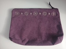 Thirty One Zipper Pouch Plum Gently Used