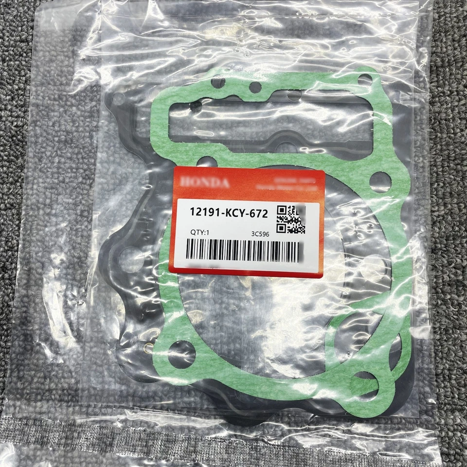 New Cylinder Piston Top End Rebuild Kit Fits For 1999-2008 Honda TRX400EX XR400 - Image 2 of 4