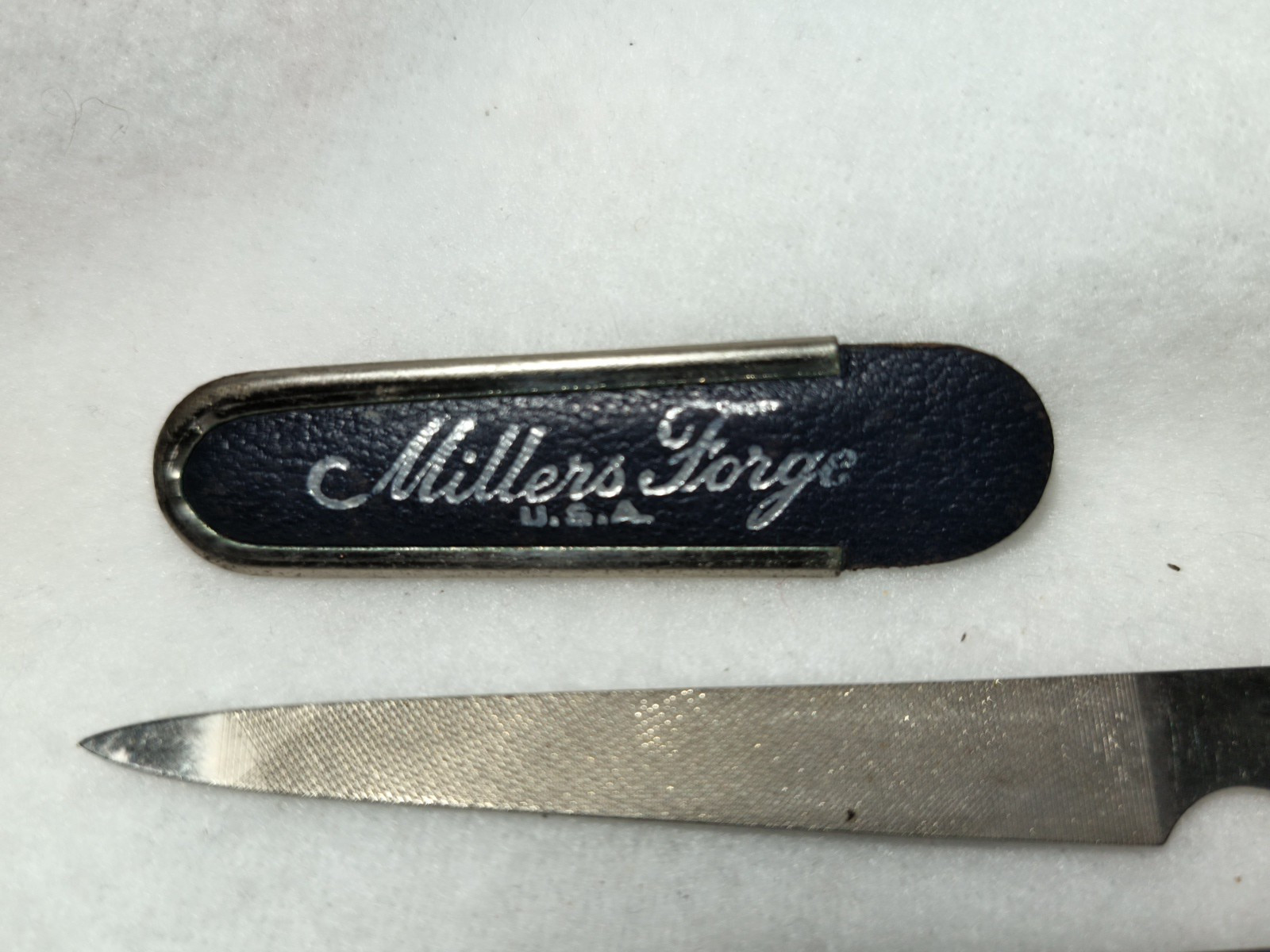 Vtg. Lacrosse Stainless Steel Nail Manicure Pedicure File Rogers Millers Forge