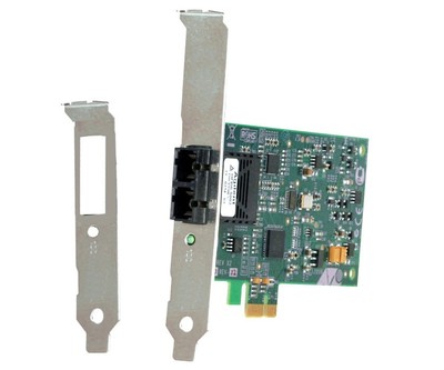Allied Telesis Fast Ethernet FiberNIC -PCI Express x1 - Low-profile, Full-height