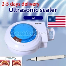 Dental Ultrasonic Scaler w/ 5*Tips Handpiece For EMS Cavitron Woodpecker