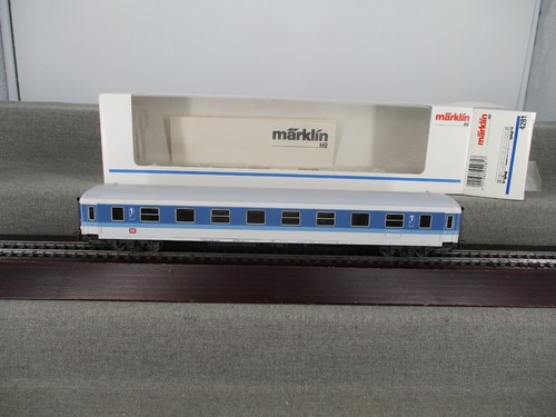 Märklin 4281 , Inter-Regio-Schnellzugwagen der DB, 1.Kl , blau/weiß, neu ,Ovp | Condition: Neu