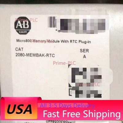 New Sealed AB 2080-MEMBAK-RTC Memory Backup, Data Log, Recipe ,High Accuracy RTC