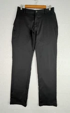 NIke Pants Mens 32x31 Black Standard Dri Fit Victory Performance Tech Golf Chino