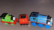 Thomas the Tank Engine THOMAS  PERCY Die-Cast Train w/ Light  Sounds Works