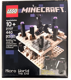 LEGO 21107 Minecraft Micro World  The End   FACTORY SEALED Retired