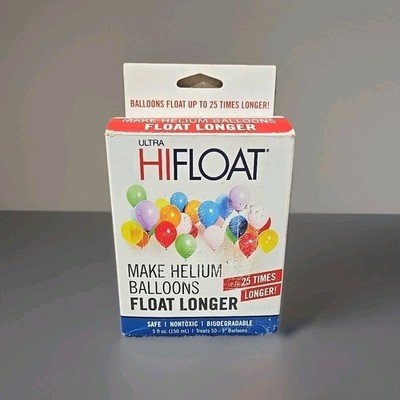 Ultra Hi-Float For Balloons - 5oz 150ml (Includes Pump), Longer Floating Balloon