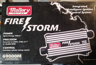 Mallory Firestorm 69000m multi coil CD ECU 24X or 58x LS Carburator (MSD 6014)