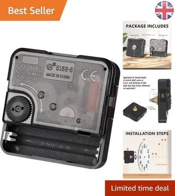 DIY Quarz Uhrwerk Ersatz - leiser batteriebetriebener Motor, 5,6 cm