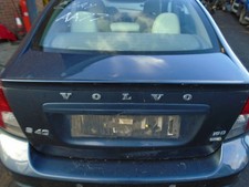 09 VOLVO S40 S 1.6D BARE BOOTLID WITH REAR SPOILER 03-12 BREAKING CAR