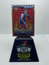 2024-25 Topps Chrome #130 - Cam Spencer - RC Orange Geometric 15/25 - Grizzlies