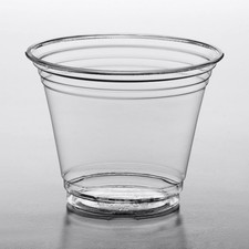 PET Clear Cold Plastic Disposable Cups 1000ct, 10oz Bulk Case