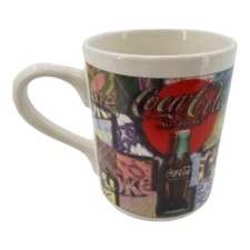 Coca Cola Coffee Mug Ceramic Cup Gibson Housewares Coke Coca-cola Vintage 1997