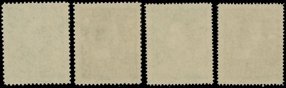 1951, LIECHTENSTEIN, ROYAL COUPLE, PERF 12.5x12 AND PERF 14, NH, SC#259-60, a - Image 2 of 2