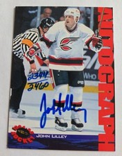 1994-95 Classic Hockey Autographs John Lilley serial numbered 2344/2460