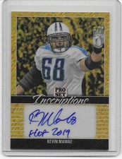 KEVIN MAWAE 2024 Leaf Pro Set INSCRIPTIONS Gold Masterpiece Autograph Card 1/1