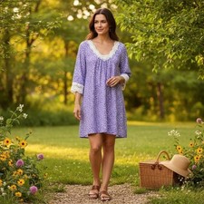 Oscar De La Renta Mini 3/4 Sleeve Dress Size XL