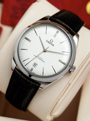 OMEGA De Ville Trésor Co-Axial Master Chronometer Date 40mm Black Leather