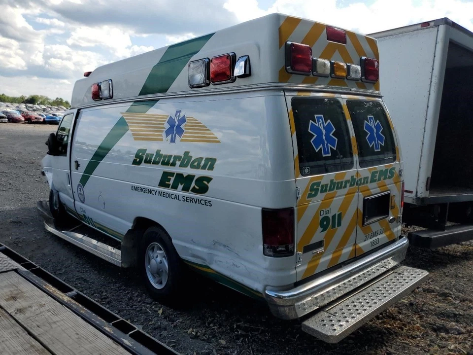 Compresor de aire acondicionado a través del 03/07/12 para camioneta Ford E150 07-12 376970 Foto 4 de 4