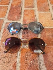 2 pair Vintage Foster Grant Sunglasses NEW Y2k 90s Italian Sport
